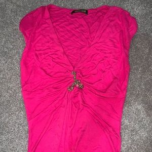 vintage Roberto Cavalli blouse with embellishments